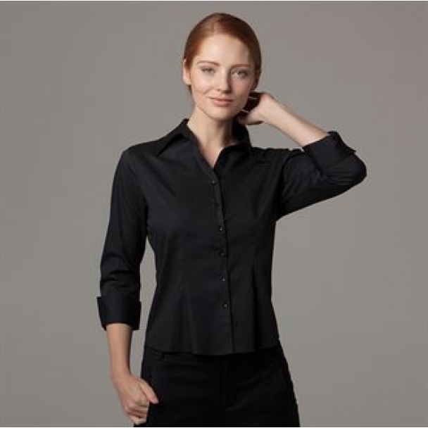 Women's bar shirt A¾ sleeved