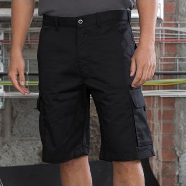 Polycotton cargo shorts