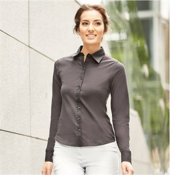 Women's long sleeve shirt stretch top