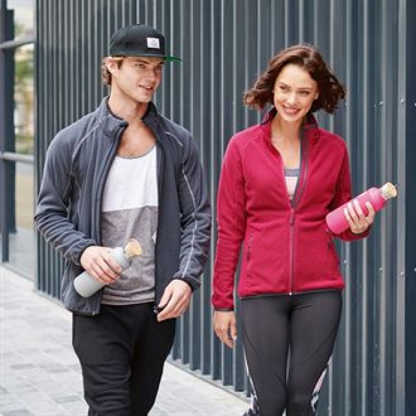 Dreamstate full-zip mini honeycomb fleece