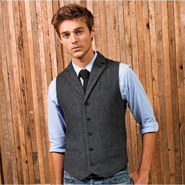 Herringbone waistcoat