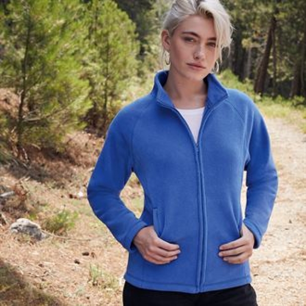 Lady-fit full-zip fleece