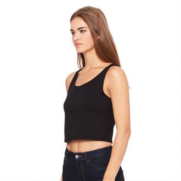Women's polycotton crop top