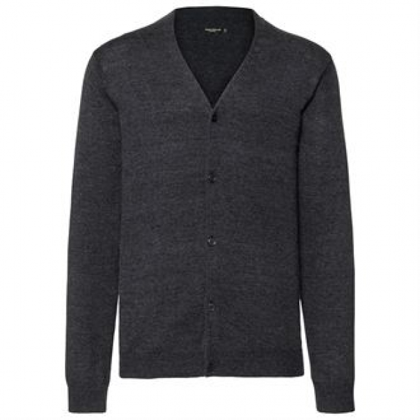 V-neck knitted cardigan