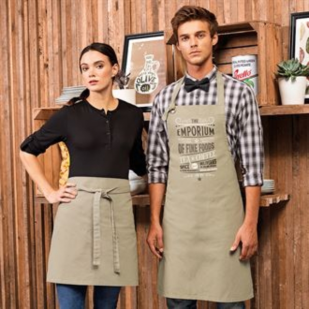 Calibre heavy cotton canvas bib apron