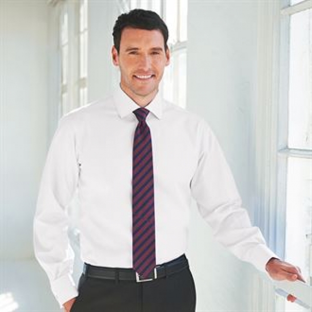 Chelford cotton slim fit shirt double cuff