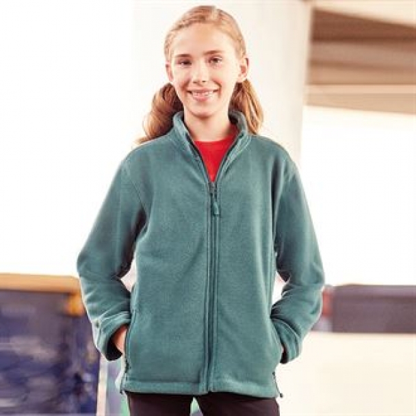 Kids full-zip outdoor fleece