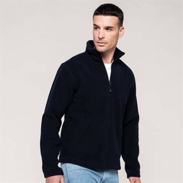 Zip-through microfleece jacket
