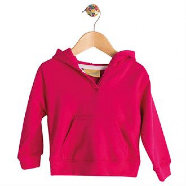 Toddler hooded sweatshirt with kangaroo pocket