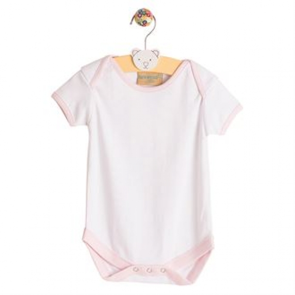 Contrast baby bodysuit