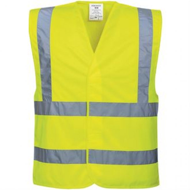 Hi-vis two-band-and-brace vest (C470)