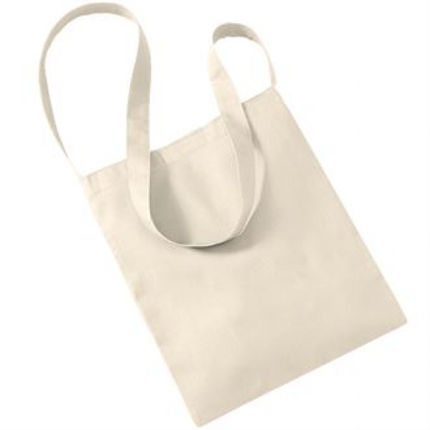 Organic cotton sling tote