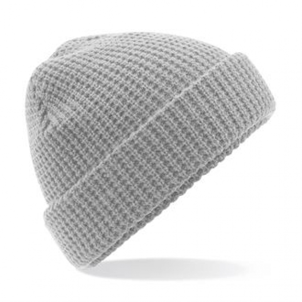 Classic waffle knit beanie