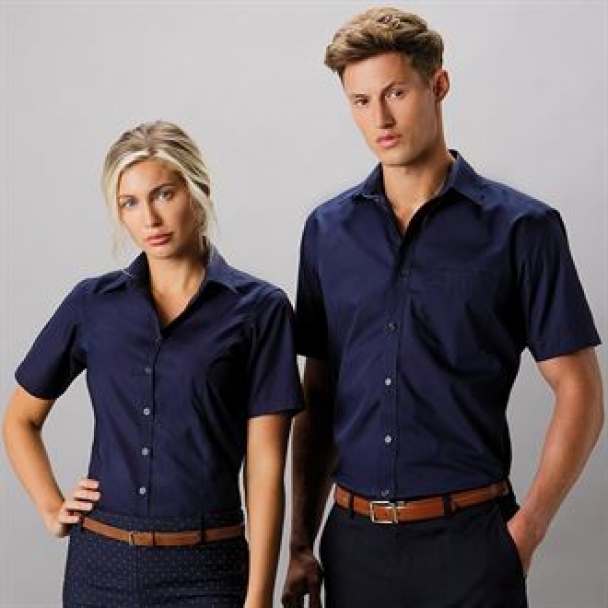 Business blouse short sleeved