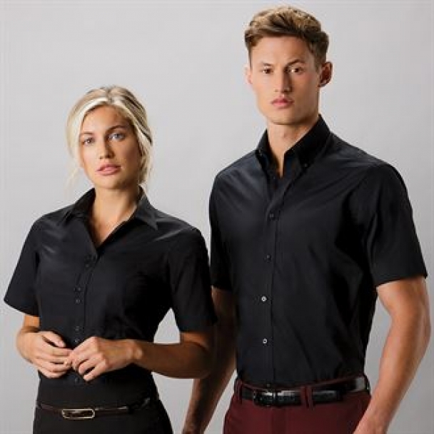 Women's city business blouse short sleeve
