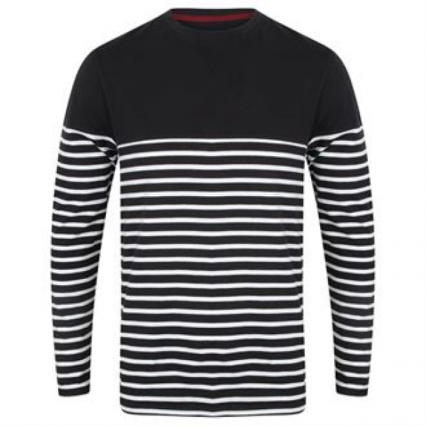 Long sleeve Breton striped T