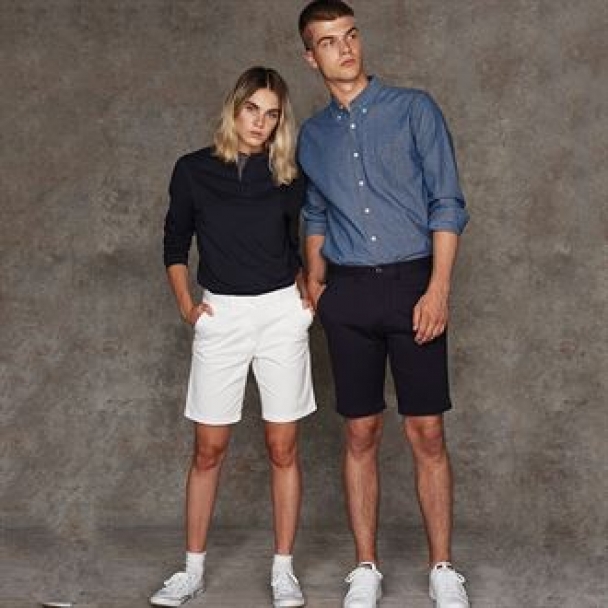 Womens's stretch chino shorts - tag-free
