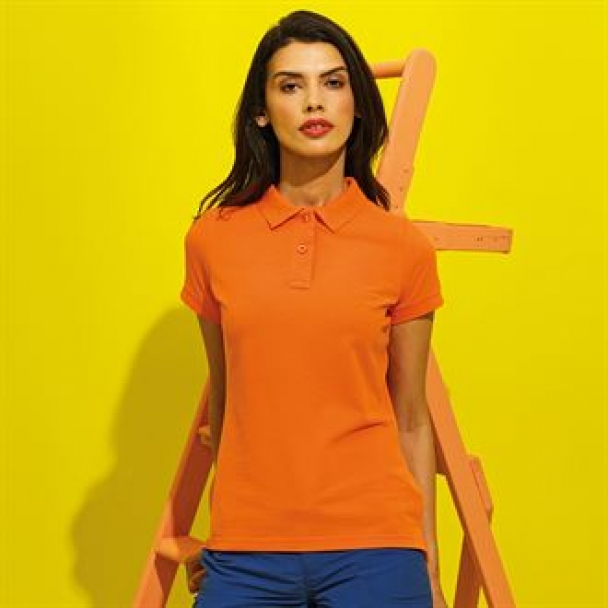 Women’s poly/cotton blend polo