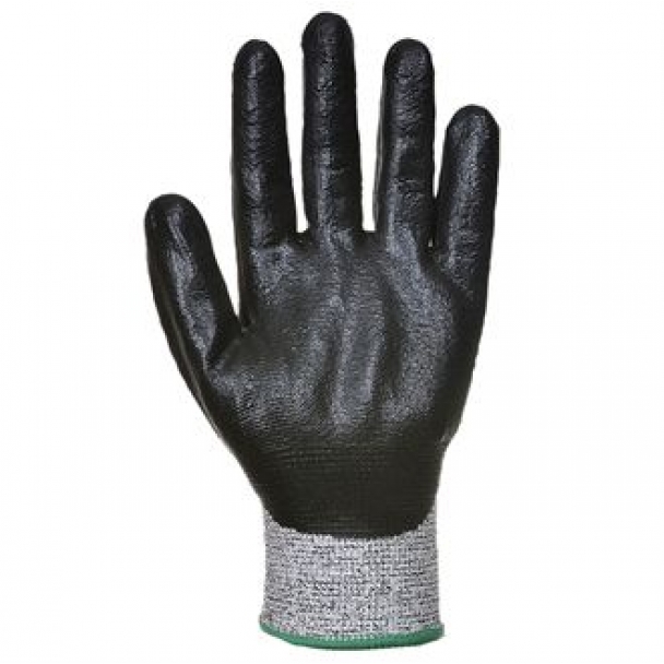 Cut level 5 3/4 Nitrile foam glove (A621)